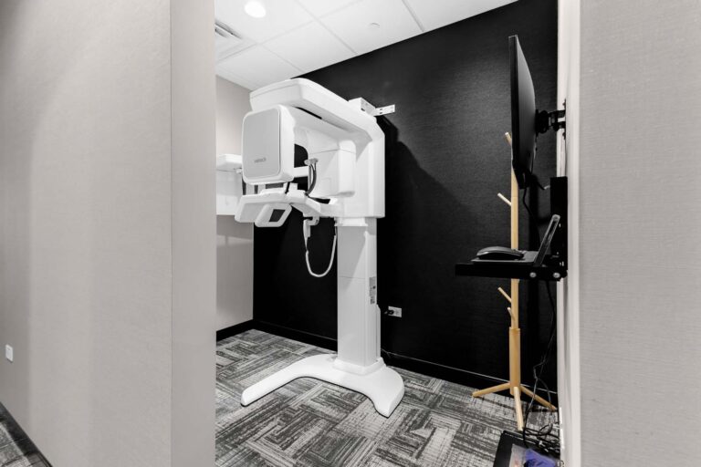 Digital X-ray machine at Amazing Smiles in Tinley Park, IL.